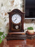 枫叶（MapleLeaf） 新中式客厅简约实木座钟家用复古艺术钟表简约创意欧式时钟摆件 8036阿拉伯+静音丽声+底座 实拍图