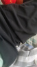 真维斯（Jeanswest）休闲短裤男2026夏季新款纯色潮牌宽松大码五分裤冰丝感透气大裤衩 黑色 纯色 XL 【推荐120-140斤】 实拍图