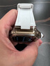 DRESSELF苹果手表表带apple iwatchS8/9/10/11ultra透明改装硅胶手表壳表带一体式壳 适用于苹果 透黑壳+白表带+蝴蝶扣 45mm（s7/8/9） 实拍图