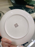 华开 景德镇餐具自由组合DIY微波炉消毒柜可用碗碟碗盘公司礼品 美好时光2个8寸浅盘（月光盘） 实拍图