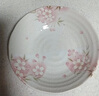 美浓烧 日本进口陶瓷 樱花陶瓷餐具米饭碗 家用日式蒸鱼 6.5英寸深盘【16.8CM*4.5CM】 实拍图