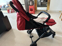 JUSANBABY居上宝贝婴儿推车轻便折叠可坐躺高景观避震好宝宝孩子儿童手推车 宝石红基础版 实拍图