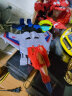变形玩具合金模型大黄蜂威震天钢索儿童玩具小男孩汽车擎天柱红蜘蛛机器人恐龙模型金刚生日六一儿童节礼物 飞机战士-可变形（合金版） 实拍图