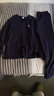 恒源祥圆领纯棉儿童秋衣秋裤男童内衣套装学生全棉毛衫男青少年保暖内衣 圆领-麻灰（男童） 175 (高170-174斤 重110-115斤) 实拍图