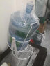 巧工坊自动大桶水饮用矿泉水纯净水桶装水支架抽水器压水器台式倒置饮水机抽水泵加水上水取水吸水器 升级款螺纹白色(18.9升通用型) 实拍图