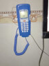 美思奇（MSQ） 1005 壁挂式 电话机座机 家用办公酒店宾馆床头创意小分机 蓝色 实拍图
