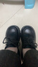 ZHR乐福鞋女学院风厚底JK女鞋通勤减龄系带英伦单鞋女 JF60 黑色 36  实拍图