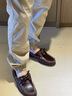 添柏岚（Timberland）官方男鞋船鞋乐福鞋牛皮手工缝制轻便偏小|25077 25077W/棕色 39 实拍图