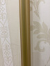 金富源 现代简约窗帘杆静音罗马杆卧室客厅窗帘轨道北欧美式单杆双杆顶 土豪金单杆 实拍图