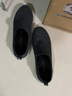 斯凯奇（Skechers）男鞋夏季透气舒适一脚蹬休闲鞋轻便健步中老年百搭防滑运动鞋 54609-黑色/灰色BKGY 42 实拍图