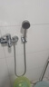 九牧王世家超级增压淋浴花洒喷头304不锈钢花洒套装加压洗澡热水器进口喷头 银340不锈钢花洒-专治低水压 单花洒-强劲增压 实拍图