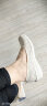 斯凯奇（Skechers）夏季女鞋2024新款蕾丝软底网面健步鞋一脚穿蹬休闲鞋老人鞋妈妈鞋 自然色-NAT 36.5 晒单实拍图
