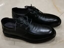 康奈男休闲皮鞋商务休闲鞋圆头舒适牛皮软底皮鞋爸爸鞋 18205074 黑色 44 实拍图
