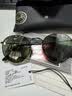 雷朋（RayBan）男女款眼镜圆形复古绿色镜片户外太阳镜0RB3447 实拍图