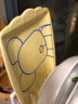 启派（QIPAI）高颜值陶瓷餐具套装家用日式卡通碗儿童饭碗网红菜盘家庭碗碟套装 卡通熊手柄碗【969】6寸 实拍图