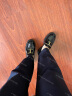 TOD'S【礼物】官方女士TIMELESS皮革乐福鞋高跟单鞋皮鞋女鞋 黑色 34 脚长21.9cm 实拍图