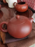 尊壶 宜兴原矿紫砂壶  手工泡茶壶西施壶茶具泡茶器 大红袍西施壶 实拍图