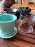 杰艺泡茶壶红茶茶具茶壶玻璃陶瓷过滤双耳泡茶器功夫茶壶花茶冲茶器 泡茶器-青瓷 实拍图