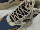 鸿星尔克运动鞋子男鞋2025秋冬棉鞋新款皮面软底减震跑步鞋潮鞋休闲老爹鞋 暖亚麻/灰墨蓝【皮面款】 39 实拍图
