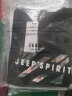 吉普（JEEP）【两件装】短袖T恤男纯棉半袖上衣服男士夏季商务 217黑色+214白色 2XL(155斤-170斤) 晒单实拍图