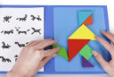 索迪磁力七巧板一年级学具二年级教具磁性吸贴木质拼图儿童玩具男女孩生日六一儿童节礼物 实拍图