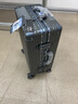 博牌拉杆箱铝框TSA密码锁行李箱男pc旅行箱女万向轮20吋铁灰 实拍图