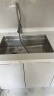 欧琳（OULIN）水槽洗菜盆不锈钢厨房大单槽配抽拉龙头国民皇冠槽OLJD658 晒单实拍图