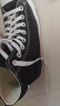 匡威（Converse）官方 All Star男女经典高帮帆布鞋黑色101010 101010/黑色 42.5 42.5/9 实拍图