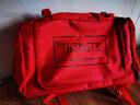 布兰奴（BULANNU）大容量双肩包书包女ins风潮牌男高中大学生背包多功能斜挎旅行包  红色 实拍图