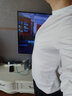 奥德里奇长袖T恤男秋冬季丝光棉舒适亲肤加绒保暖t恤时尚中青年纯色修身百搭小高领长袖打底衫男秋衣上衣 白色 XXL 实拍图