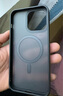 品胜 适用苹果14Pro手机壳磁吸 iPhone14Pro保护套magsafe磁吸充电壳超薄防摔亲肤磨砂磁吸壳  黑色 实拍图