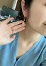 中鑫珠宝520生日礼物黄金蝴蝶耳环女足金999.9耳圈流苏金耳坠长款首饰 【现货】4.98g 实拍图