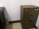 虎牌保险柜家用小型指纹密码WiFi保险箱办公全钢防盗可入墙 80咖啡色 驭尚系列（触控密码+人脸面部识别） 实拍图