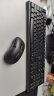 双飞燕（A4TECH）WKG-1000无线键鼠套装 台式电脑笔记本外接办公打字薄膜键盘鼠标套装无线便携 黑色 晒单实拍图
