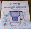 WATUS 过滤净水器德国原装家用过滤水壶净化器适配碧蓝德滤芯大容量3.8L 海洋蓝1壶7芯 实拍图