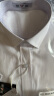 雅鹿短袖衬衫男商务休闲工装衬衣吸汗透气男士衬衫 白色斜纹1203 42  晒单实拍图