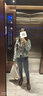 启动引擎（Qidongyinqing）加绒修身牛仔裤女小脚春秋新款韩版高腰弹力显瘦紧身小个子铅笔裤 复古蓝（九分）单款 26 实拍图