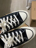 匡威（Converse）官方 1970S男女经典低帮帆布鞋黑色162058C 162058C/黑色 38 实拍图