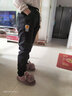 写璇春秋季男士牛仔裤宽松弹力大码运动九分裤休闲哈伦裤工装裤束脚裤 【2条装】903灰色+903黑色【加绒 2XL 建议【135-150斤 实拍图