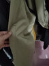 才子休闲裤秋季男士直筒裤商务修身纯色微弹长裤男长绒棉透气 实拍图