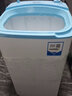 海尔（Haier）滚筒洗衣机家用超薄全自动直驱变频10公斤智能投放减震精华洗 晶彩大屏+智能投放+直驱电机低噪 实拍图
