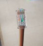 山泽 六类直通穿孔式水晶头 8P8C工程镀金千兆网络连接器 RJ45网线接头 CAT6类通孔水晶头 10个 CKT610 实拍图