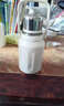 物生物保温杯大容量女士水杯高颜值316L不锈钢保温壶户外露营便携旅行壶 莺歌绿【含茶隔+背带】 1250ml 实拍图
