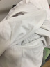 佐马仕短袖衬衫女工装衬衣女士商务休闲修身职业装女装夏季工作服正装 V·领白色隐条纹DV2659 M/36码（90斤-100斤） 实拍图