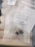 老银匠s925银耳线银杏叶长款流苏雏菊情人节礼物耳饰女多款四叶草银耳线 方块玛瑙耳线约4cm（无证书） 实拍图