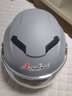 Andes HELMET3c认证电动摩托车头盔男四季女士夏季头盔安全帽四季通用夏天半盔 哑黑双镜款【3C秋冬款】 均码 实拍图