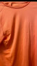 迪卡侬速干t恤男夏季半袖宽松透气活力橙新M-4154168 实拍图