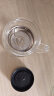 天喜（TIANXI）玻璃杯 加厚泡茶杯办公水杯子男女士大容量茶水分离杯本色380ml 晒单实拍图