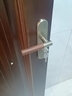 固特（GUTE）门锁室内静音卧室房门锁新中式木纹门把手通用型分体锁 亮金色门锁5895 实拍图