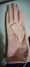 幻美迪开车防晒手套女春秋薄款骑行防滑棉透气夏季遮阳短款新品户外驾车露二指半指露指触屏手套 肉粉-熊头漏二指 均码 实拍图